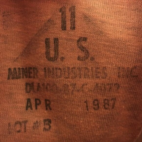 NEW OLD STOCK MINER INDUSTRIES MILITARY BOOTS - Picture 7 of 14